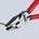 Knipex kracht-combinatietang - 180 mm - kop gepolijst - 02 02 180