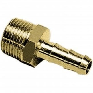 Legris - inschroefslangpilaar - slangpilaar/buitendraad - messing - 0123