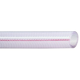 Luchtslang pvc/polyflex - 16x24 mm transparant - met inlage