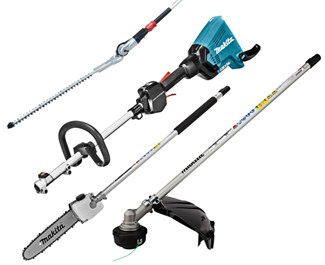 Makita DUX60ZX11 accu  combisysteem 2x18V excl. accu en lader - incl. 198768-1, 1912T8-8 en 191T38-7