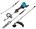 Makita DUX60ZX11 accu  combisysteem 2x18V excl. accu en lader - incl. 198768-1, 1912T8-8 en 191T38-7