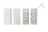 Slimbox/set frontadapters binnenlade h120 wit