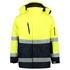 Tricorp Parka ISO20471 BiColor - High Visibility - 403004 - fluor geel/marine blauw - maat S