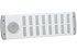 Nedco schuifrooster alu.wit 300 x 90 mm met draaiknop