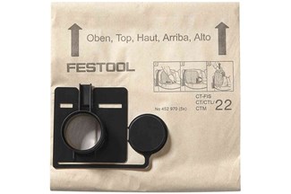 Festool stofzakken (5x) - FIS-CT 22/5 - 452970