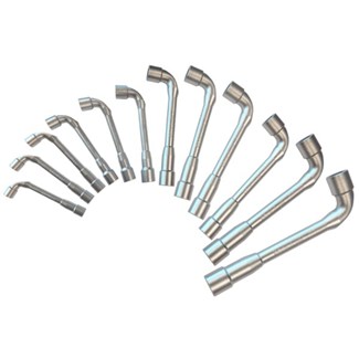 XHANDER gebogen Pijpsleutelset 12-delig - 7 tot 24 mm