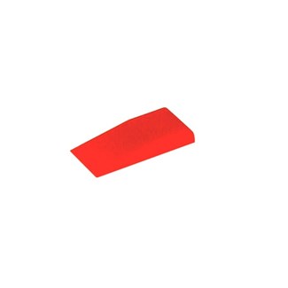 Gebr. Bodegraven stelwig/spie - 40x23x5mm - rood - kunststof 