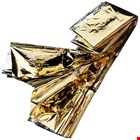 Reddingsdeken - folie goud/zilver - 210x160cm