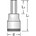GEDORE dopsleutel-schroevendraaier - 1/2" - lang - 5mm