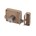 Yale 635.50 oplegslot met vaste buitencilinder doornmaat 50 mm - draairichting 2 = DIN Rs