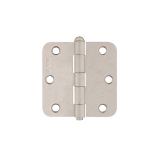 AXA scharnier - 76x76mm - RVS afgerond - 1105-24-83/E