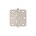 AXA scharnier - 76x76mm - RVS afgerond - 1105-24-83/E