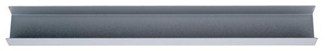 GEDORE opvulmodule - leeg - metaal - 625x77x40mm