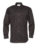 HAVEP hemd lange mouw - Basic - 1655 - zwart - maat S