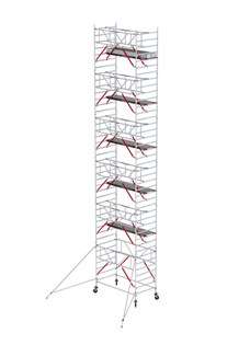 Altrex rolsteiger - RS Tower 52 - 13,2 m - breed - 3,05 m platform - hout - gevelvrij - C525059