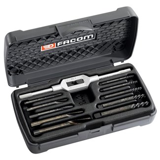 Facom 285.J serie tapeindtrekkers+bijpassende borensets