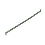Gebr. Bodegraven muurplaathaak - 600x30x5mm - verzinkt