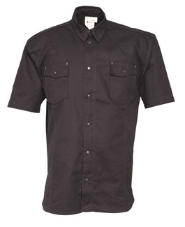 HAVEP hemd korte mouw - Basic - 1654 - zwart - maat XL
