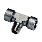 Legris - T-Inschroefkoppeling - vertikaal - 1/4" - BSPT/BSPP - 0158 13 13