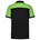 Tricorp Workwear 202006 Bicolor Naden unisex poloshirt Zwart Lime XL