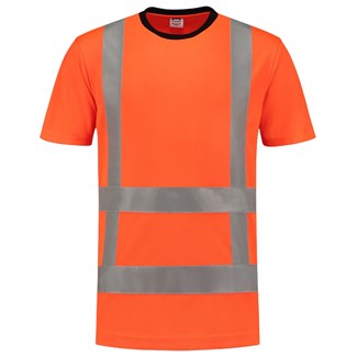 Tricorp T-Shirt RWS birdseye - Safety - 103005 - fluor oranje - maat L