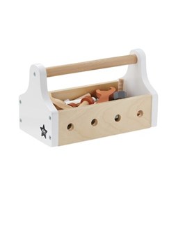 Kinder gereedschapskistje hout - Kids Concept  - Natural - 1000094