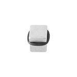 Dauby deurstop - Pure - wit brons - 25x25x32 mm