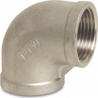 Knie 90° - Fig.90 - RVS - binnen/binnen - 1.1/2"