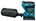 Makita handpalm vlakschuurmachine - DBO480Z - 18V - excl. accu en lader - in doos 