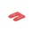 Gebr. Bodegraven uitvulplaatjes - GB-34605 - 5 mm (144x p/zak) - rood