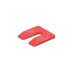 Gebr. Bodegraven uitvulplaatjes - GB-34605 - 5 mm (144x p/zak) - rood