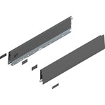 Blum MERIVOBOX zijkant M-hoogte, R+L, 500mm Kleur: orion grijs