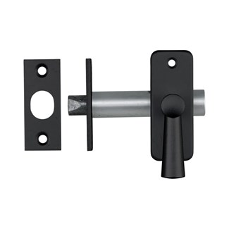 AXA 7320-50-38/E inboorgrendel met sluitplaat - doornmaat 50mm zwart 