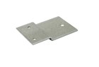 Gebr. Bodegraven bovendorpel Z-anker - 40x10x50mm - 60x2,5mm - verzinkt