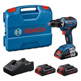 Bosch GSR 18V-55 PROFESSIONAL 18V accuschroefboormachine incl [3st] 4.0 Ah accu's en lader in koffer