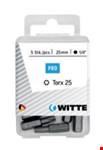 Witte torx bit [5x] - 1/4'' - T 20 - 25 mm 