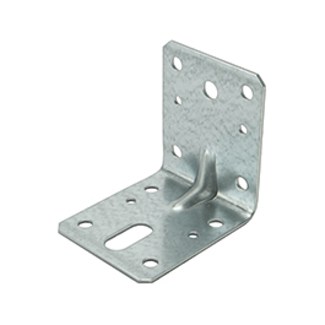 Gebr. Bodegraven hoekanker met ril - 70x70mm - verzinkt - 072216.B001+barcode