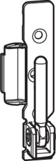 Roto hoeklager - E5 12/18 - NT  - dr1 Ls - kozijndeel