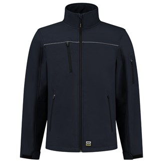 Tricorp Softshell Luxe - Workwear - 402006 - marine blauw - maat 4XL