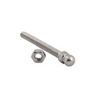Spindel+moer rvs m10x90