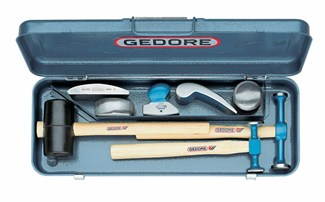 GEDORE uitdeukgereedschapset - zonder kist - 8-dlg