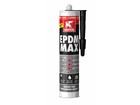 Griffon EPDM MAX - lijm en afdichtingskit - koker 465 gr - zwart