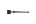 Dauby embrasse - Pure Plus/ Pure Curtains Square - verouderd ijzer zwart - rechts