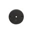 Dauby meubelrozet - Pure 50R - verouderd ijzer zwart - 50 mm