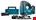 Makita accu decoupeerzaag D-model - DJV182RTJ - 18V - 2x5.0 Ah accu en snellader - in Mbox