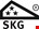 BSW glijlagerscharnier - 818 Allround - SKG*** - afgerond - 89x89x3 mm - RVS