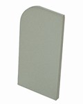 Berma decor profiel voor greeploze keukens - eindkap links L-vorm - aluminium geanodiseerd - 566447LS