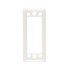 AXA onderlegplaat - wit kunststof - 6mm dik - 3305-60-95/E