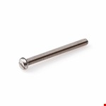 Hoenderdaal metaalschroef [200x] - RVS-A2 - cillinder kop - zaagsnede - M4x25mm
