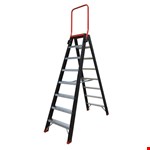 Altrex dubbel oploopbare trap - Taurus - TDO 8 - max. werkhoogte 3,90 m - 2 x 8 treden